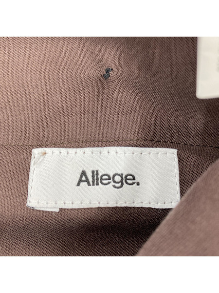 ALLEGE テーパード Ankle Slacks (2)BROWN