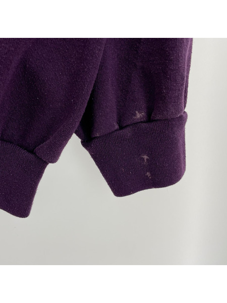 90s TULTEXボディ USA製 ブランクスウェットシャツ 紫 (2X)