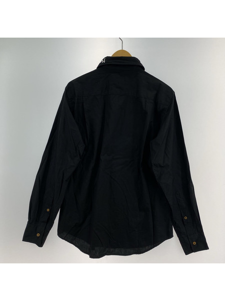 Vivienne Westwood 長袖シャツ Embroidery Classic Shirt (50)BLK[値下]