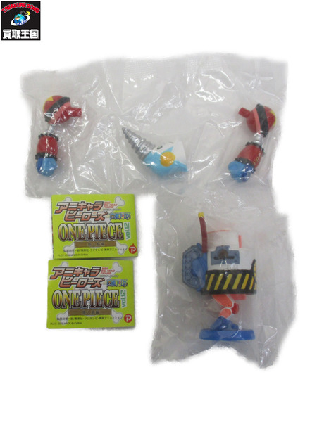 ミニフィギュア ワンピース アニキャラヒーローズ フランキー将軍セット[値下]