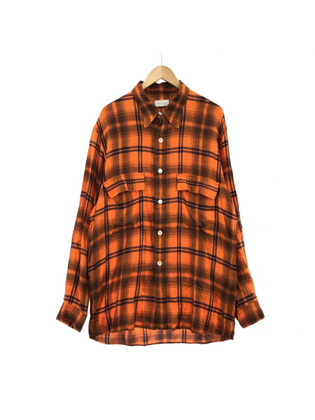 BED J.W. FORD 21ss Oversized Check Blouse size0[値下]