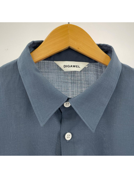 DIGAWEL ポリウールシャツ グレー (1)[値下]
