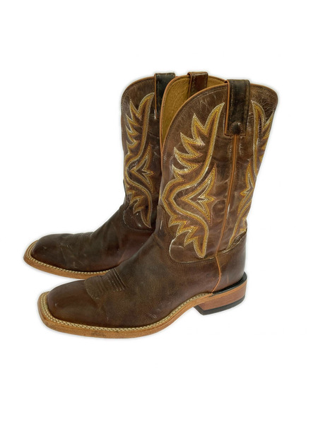 ブーツ Tony Lama square toe ウエスタンブーツ 29cm BRW