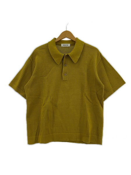 MONKEY TIME ポロシャツ HT/CTN ST MESH 黄 (S)