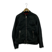 DIESEL ライダース シングルライダースジャケット 牛革 (M) ブラック