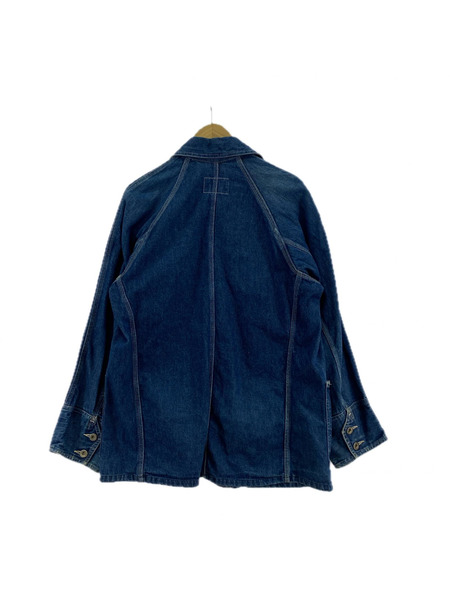POST OVERALLS デニムジャケット 90s USA製 デニムカバーオール XS