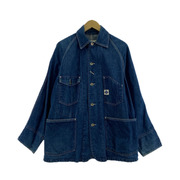 POST OVERALLS デニムジャケット 90s USA製 デニムカバーオール XS