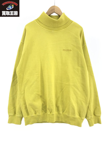 XLARGE 21AW PIGMENT HIGH-NECK SWEAT ピグメントダイ ハイネックスウェット M[値下]