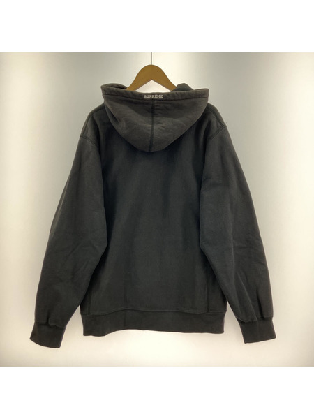 Supreme 20SS キルティング S Logo Hooded Sweatshirt 黒 (L)