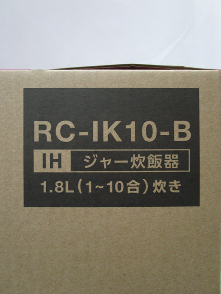 IRIS OHYAMA IH ジャー炊飯器 RC-IK10-B