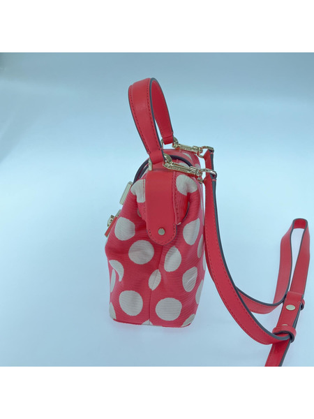 kate spade new york ドット柄2wayバッグ ピンク