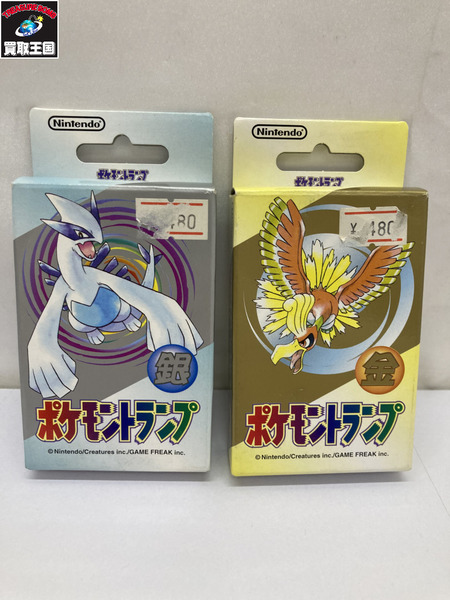 ポケモントランプ 金/銀 セット｜商品番号：2100222678785 - 買取王国ONLINESTORE