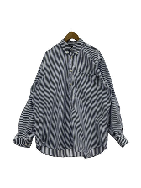 DAIWA PIER39 TECH BUTTON DOWN SHIRTS L/S STRIPE シャツ sizeM[値下]