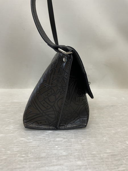 Vivienne Westwood オーブ型押し 　　ショルダーバッグ ブラウン