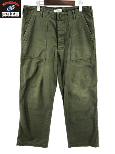 WTAPS 211BRDT-PTM01 TROUSERS COTTON SATIN ミリタリーパンツ  SIZE:03[値下]｜商品番号：2100198276787 - 買取王国ONLINESTORE