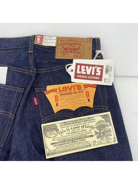 LEVI'S VINTAGE CLOTHING 501 1976年復刻 デニムパンツ 紺 W30