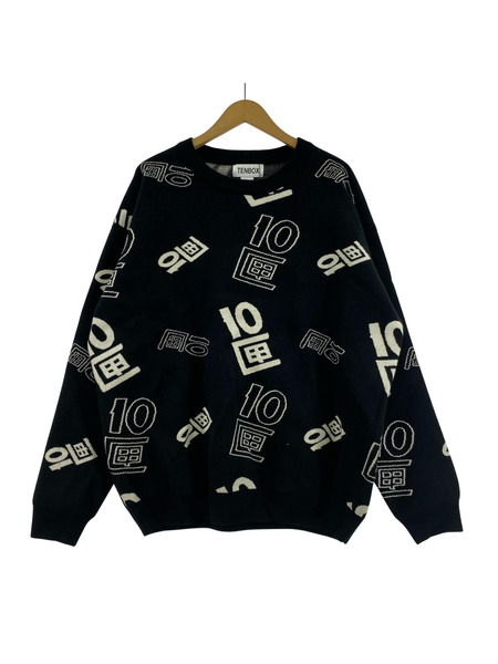 ニット・セーター TENBOX OG LOGO JACQUARD SWEATER
