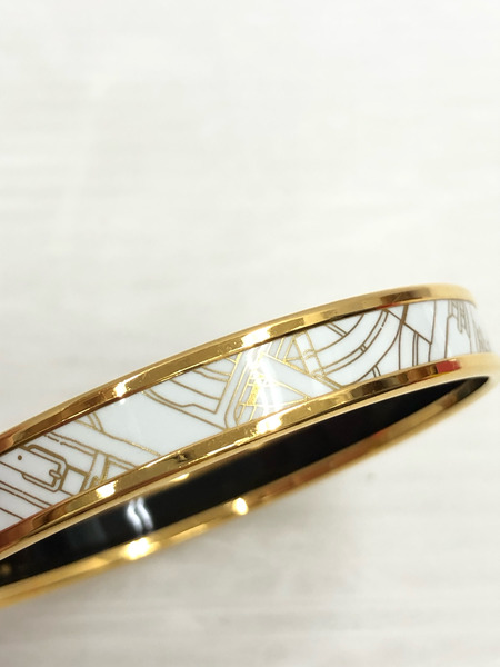 HERMES バングル 白
