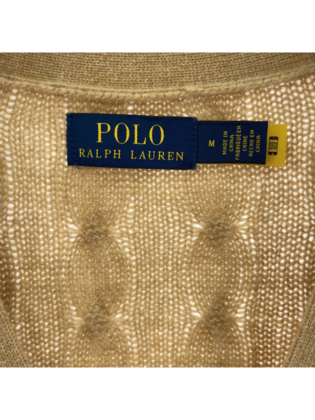 POLO RALPH LAUREN カシミヤ混 カーディガン M[値下]