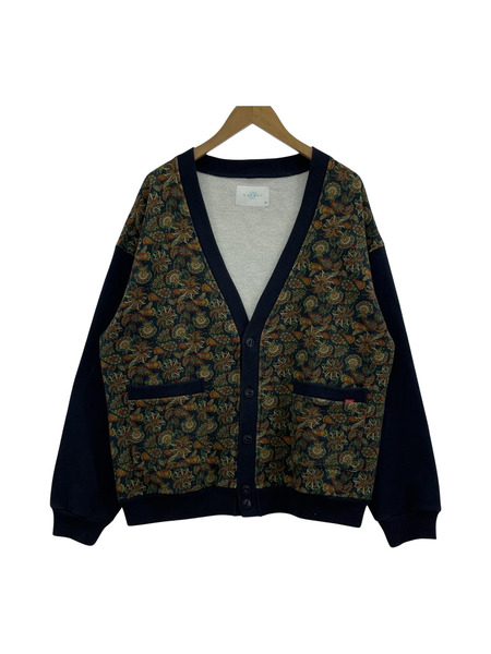 WHIMSY PAISLEY SWEAT CARDIGAN M 23AW