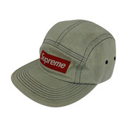 Supreme デニム ウォッシュ キャンプキャップ サックス