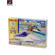 プラレール 連結！Ｅ８系つばさ＆トミカアーチ踏切セット 初回特典付き 開封品 動作確認済み 新幹線 E8系山形新幹線つばさ