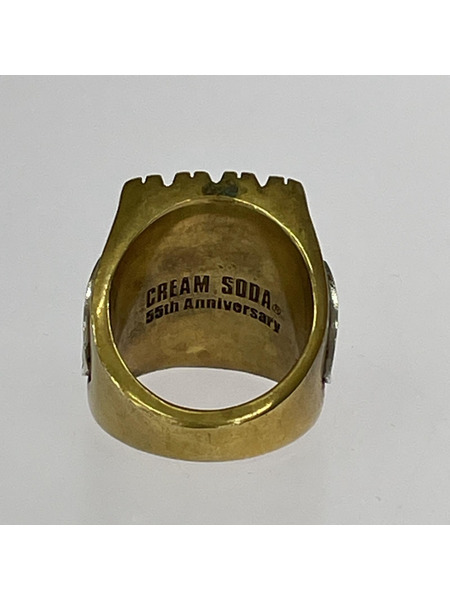 cream soda 55th Anniversary RING 18