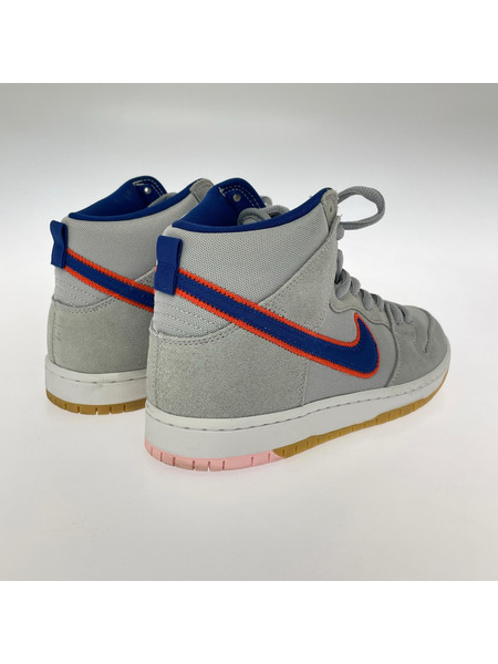 NIKE SB スニーカー Dunk High 27.5cm グレー