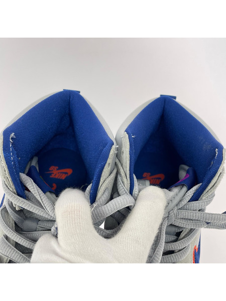 NIKE SB スニーカー Dunk High 27.5cm グレー