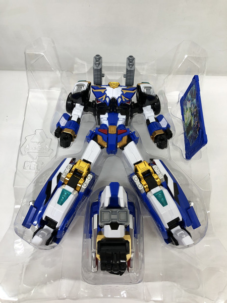 メタルカードボットW グランブルーレオン セット ブルーコップ＆ブレイオン