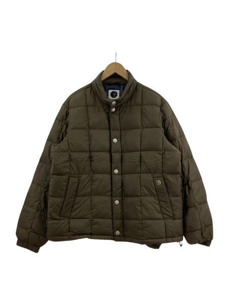 POLAR SKATE LIGHTWEIGHT PUFFER JACKET (M) ブラウン