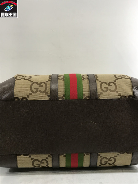 GUCCI　ジャンボGG ボストンバッグ