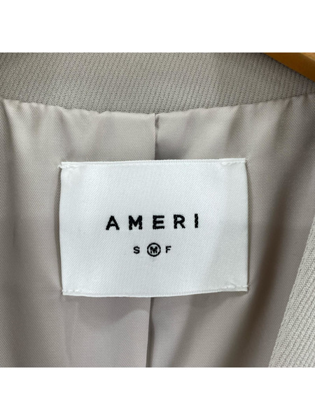 AMERI WAVE COLLAR ANGULAR VEST[値下]