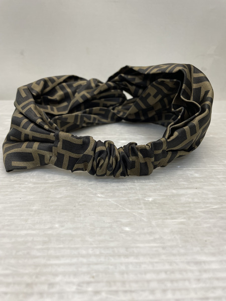 FENDI FF ズッカ柄 ヘアバンド