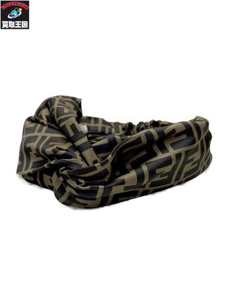 FENDI FF ズッカ柄 ヘアバンド