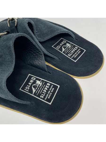 ISLAND SLIPPER PTS705BHR BIT (SIZE 8) NAVY