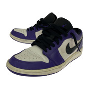 NIKE スニーカー AIR JORDAN 1 LOW COURT PURPLE (27.5)
