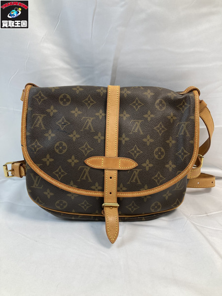 LOUIS VUITTON ルイヴィトン M42256 ソミュール 30 ショルダーバック モノグラム LV