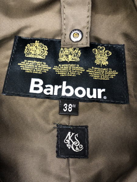 Barbour KAPTAIN SUNSHINE 3 4 coat 38 オリーブ[値下]