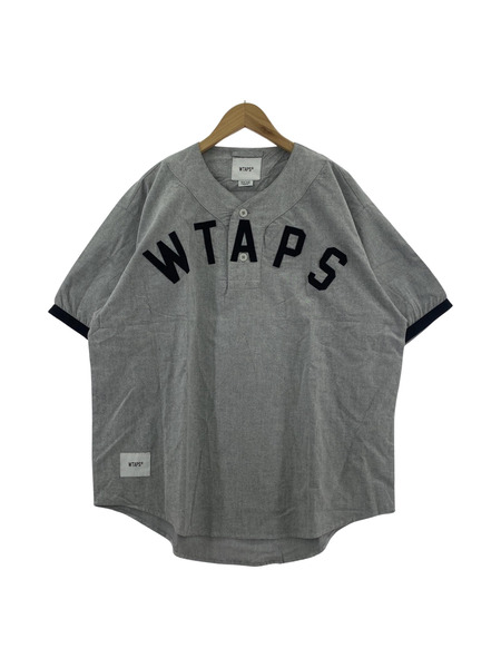 WTAPS/22SS/ベースボールシャツ/X02