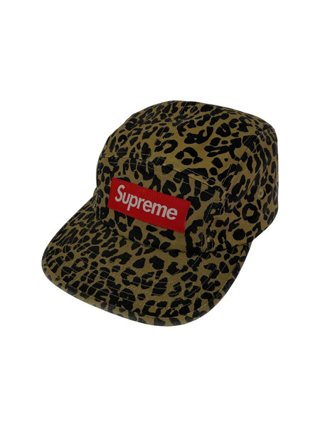 Supreme Washed Chino Twill Camp Cap Leopard レオパード