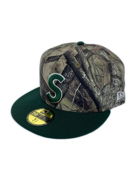 Supreme キャップ 25FW Reaper S Logo New Era