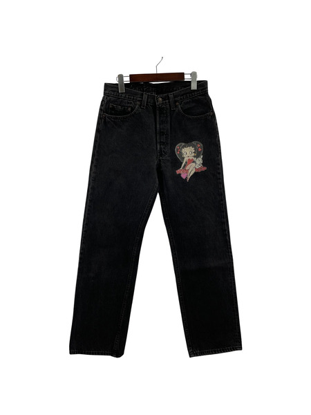 Levi's 90s USA製 501 BETTY BOOP デニムパンツ W32L36