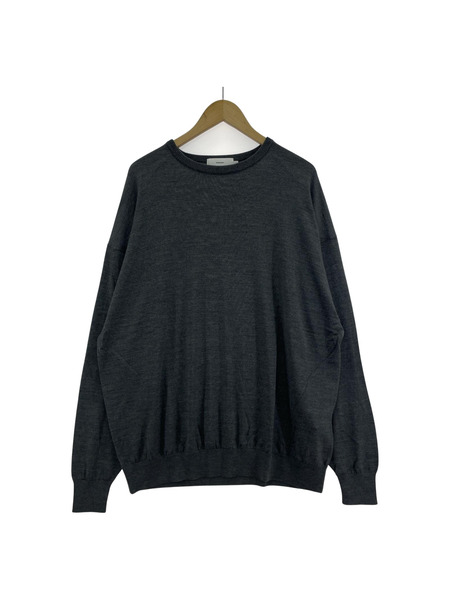 Graphpaper High Gauge High Neck Knit クルーネックニット F グレー