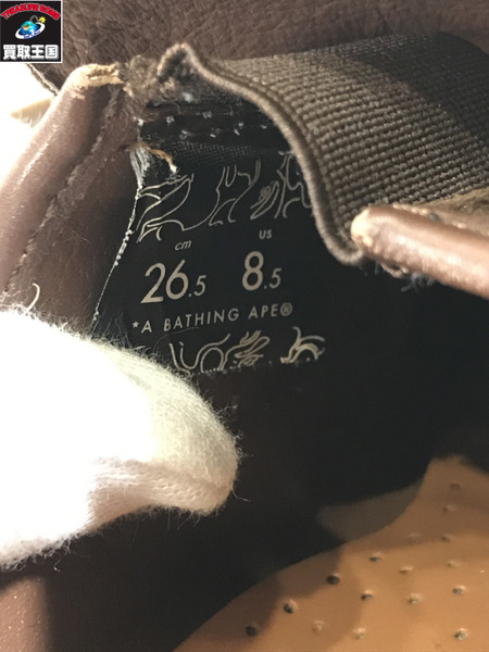 A BATHING APE シューズ x REGAL Wallabe Monk 26.5cm