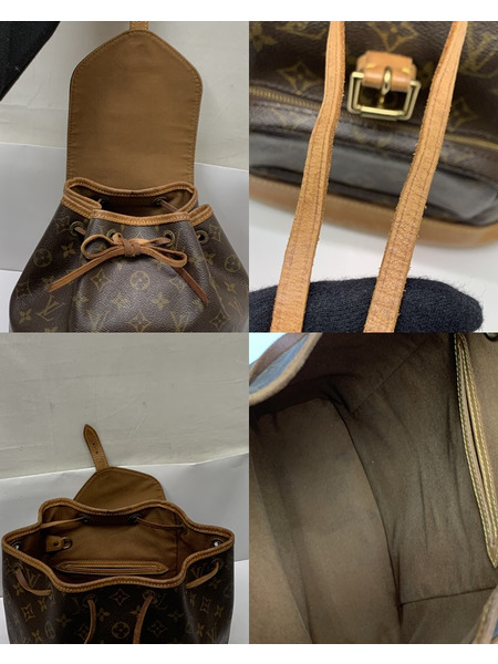 LV モノグラム モンスリMM M51136 本体のみ ダメージあり ルイ ヴィトン LOUIS VUITTON リュック デイパック