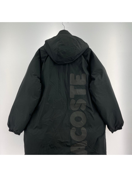 LACOSTE L!VE ダウン コート 黒 M