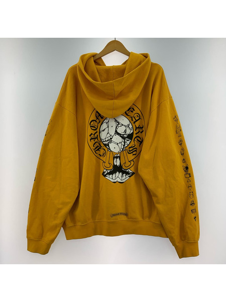 CHROME HEARTS パーカー MATTY BOY PPO Mustard PLVR (XL)[値下]