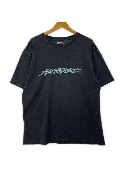 PACCBET 半袖Tシャツ・カットソー PACCBET Tribal PRINT S/Sカットソー 黒 (L)