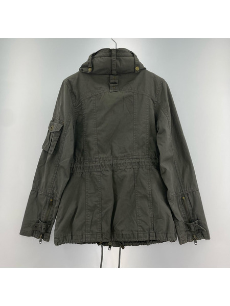 ジャケット Heaven and Earth ミリタリーギミックジャケット M GRY[値下]